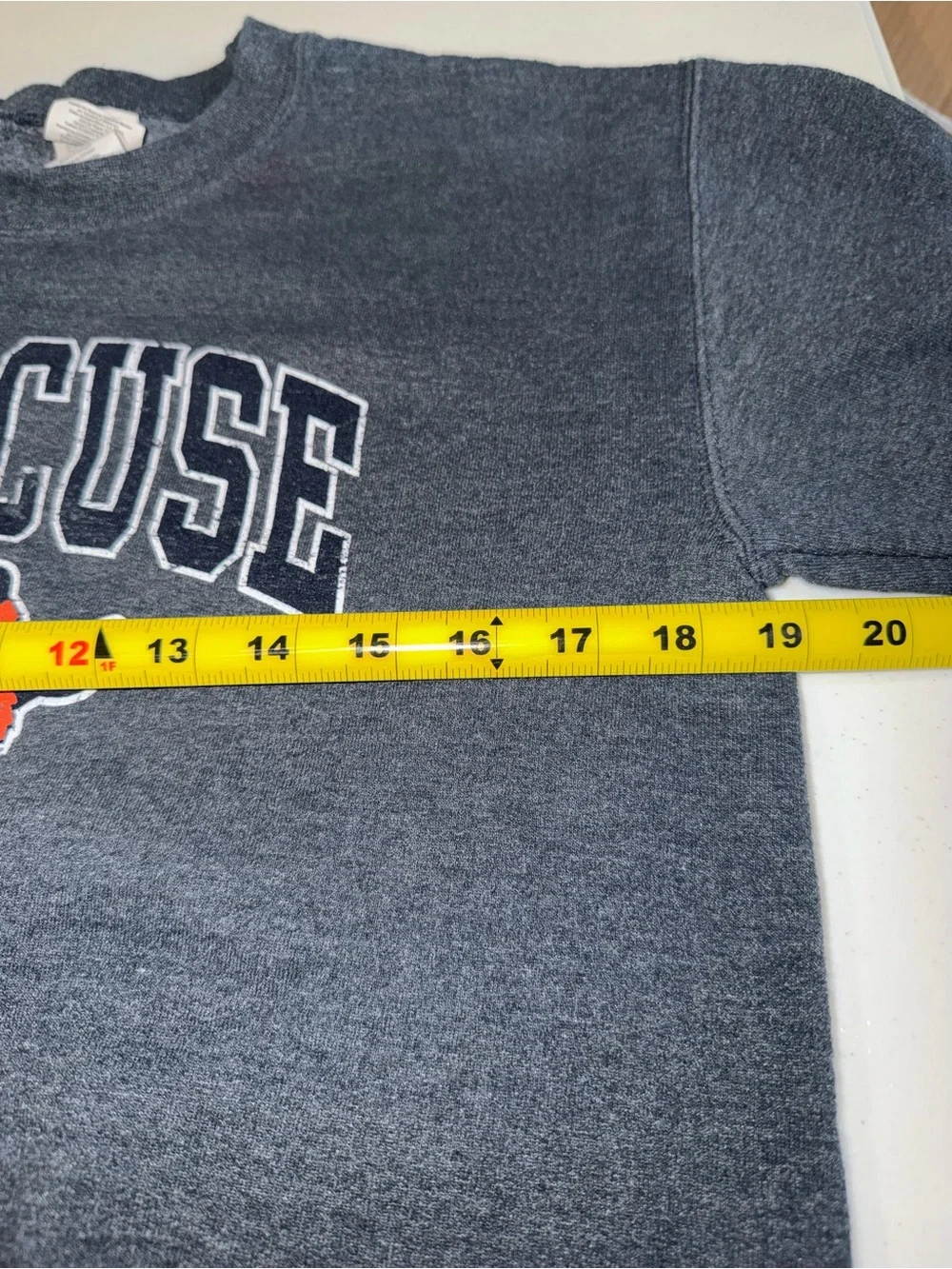 Syracuse University crewneck sweatshirt size S/T-0073